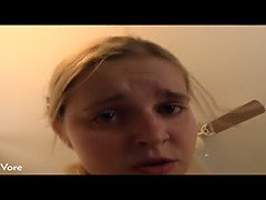 Store pupper, Blond, Cougar, Europeisk, Milf, Mamma, Sperm, Stemor