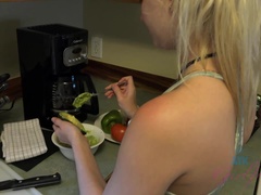 ビーチ, ブロンド, フェラチオ, 口内発射, 手コキする, オーガズム, アウトドア, オマンコ