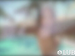 Χύσιμο, Πούτσος, Γλείψιμο, Λάδι, Πρώτου προσώπου, Ξυρισμένη, Κοκκαλιάρης, Βυζιά