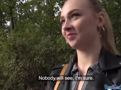 Blondinka, Globoko grlo, Hd, Zunaj, Prvoosebno snemanje seksa