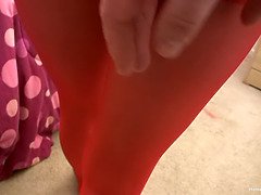 Veľký zadok, Kuřba, Brunetka, Hd, Drobunké, Z pohľadu účastníka, Vyholené, Kozičky