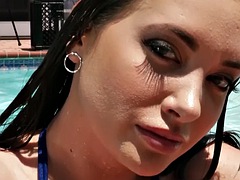 Grande cazzo, Nero, Pompino, Brunetta, Hardcore, Interrazziale, Olio, Pornostar