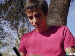 Young guy fucks buxom mommy neighbor