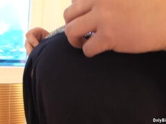 Blondynka, Cycata, Czeski, Hd, Olbrzymi, Solo, Pas, Cycki