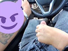 Driving, loud guy moaning, roadtrip