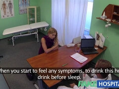 Fakehospital lovely blonde teen prescribed inner cum inside
