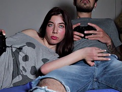 Amatør, Anal, Stor kukk, Par, Kjæreste, Hardcore, Suging, Leker