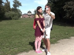 18 años, Morena, Lencería, Al aire libre, Colegiala, Adolescente