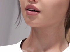 18, Tredimensionell, Stor kuk, Ansiktsbehandling, Orgasm, Fitta, Tonåring, Tajt