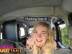 Carly Rae Summer & Angel Long get frisky in a posh taxi cab