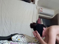 Hot Russian MILF Threesome BBC Creampie Husband Fuck Ass Anal