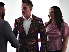 Anale, Bambino, Bisessuale, Pompino, Doppia penetrazione, Ufficio, Succhiando, Tette