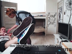 Ældre lækkre kvinde, Hundestilling, Hd, Ældre kvinde, Mor jeg gerne vil kneppe, Russisk, Mager, Lærer