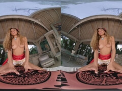 Lovely latina VR spellbinding xxx video