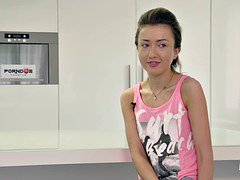 Analno, Blondinka, Zunanji izliv, Evropska, Piercing, Obrito, Najstnice, Joške