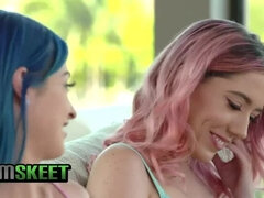 Grote lul, Sperma shot, Gezin, 1 man 2 vrouwen, Groep, Hardcore, Zusters, Tiener