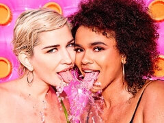 Cul, Grosse bite, En levrette, Noir ébène, Interracial, Seins naturels, Chatte, Nénés