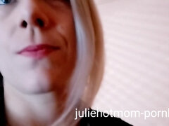 Amatör, Stor kuk, Stora tuttar, Blondin, Avsugning, Sperma shot, Ansiktsbehandling, Hd