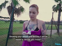 Amatör, Bikini, Avsugning, Sperma shot, Europeisk, Handjobb, Utomhus, Piercing