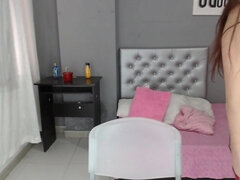 茶髪の, 巨乳な, レズビアン, 怪物, 一人, ティーン, オッパイの, ウェブカメラ