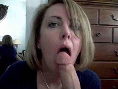 Naughty Blond Woman Is Meeting With Mr. One-Eye