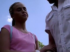 Sucer une bite, Dingue, Queue, En levrette, Hard, Hd, Petite femme, Nénés