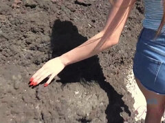 Amateur, Morena, Novia, Orgasmo, Perforación, Afeitado, Flaco, Fumando