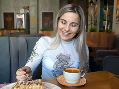 아마추어, 미인, 흑인, 금발의, 팬티들, 조그마한, 공개적인, 바이브레이터