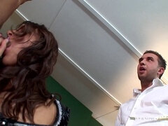 アナル, デカ尻, 乱交, 小柄, ガリガリ, ストッキング, 三人, オッパイの