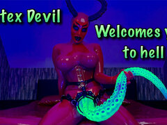 Weibliche domination, Fetisch, Handschuhe, Latex, Herrin, Pov, Solo, Strapon