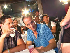 Real public cocksucking at party