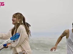 Asiatica, Grande cazzo, Imbrogliare, Cinese, Schizzo di sborra, Baciando, Festa, Ragazza