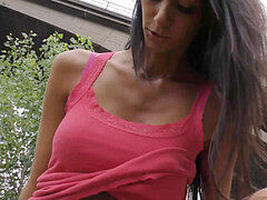 Pompino, Cazzo vecchio, All'aperto, Ragazza