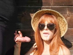 Collection of hot throat cumshot scenes - full video on CorujaPretra's profile