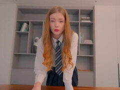 Naughty Schoolgirl Diana Rider Caught on Cam! Rough Fuck or Get Expelled - Her Tight Teen Pussy in 4K