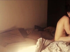 Enchanting amateur MILF threesome enthralling porn clip