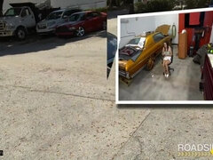 Roadside - Hot Thick Latina Fucks Car Mechanic For Discount