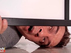 Big boobs French girl masturbating in changing room spied squirting then fucked hard