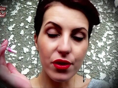 Belleza, Erótico, Fetiche, Madres para coger, Amante, Fumando, Solo