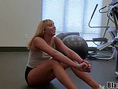 Nubile Chanel Grey opened up by 1st bbc before jizz flow