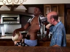 Cuckold Watches Wife Kagney Linn Karter Fucking Black Stud