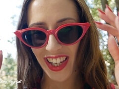 Sæd i munnen, Blotting, Utendørs, Offentlig