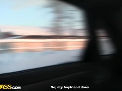 Teen amateur girls sex in the car