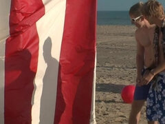 Store bryster, Blondine, Komme på ansigtet, Hårdt