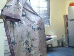 Africain, Belle grosse femme bgf, Noire, Rondelette, Fait maison, Mature, Solo, Webcam