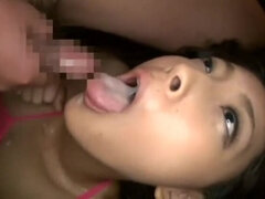 Asiatisch, Grosse titten, Blasen, Viele männer bespritzen eine frau, Spermaladung, Fetisch, Japanische massage, Öffentlich