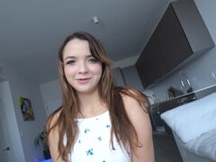 Kont, Pijpbeurt, Bruinharig, Sperma shot, Hd, Natuurlijke tieten, Tiener, Tieten likken