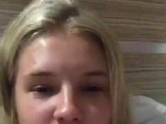 Amatør, Store pupper, Blond, Kukk suging, Sperm skott, Søt, Hjemmelaget, Tenåring