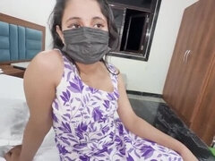 Desi Teacher Gives Student Hard Sex Lesson - WildDesipair Blowjob & Doggy Style