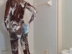 Amatorka, Duże cycki, Brunetka, Płeć żeńska, Hd, Naturalne cycki, Prysznic, Solo